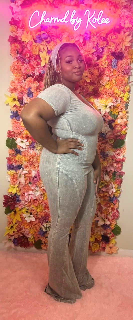 Grey Jumper w/ Headband